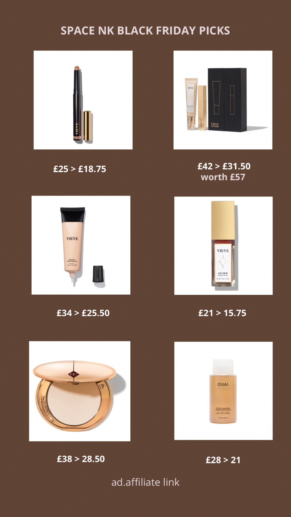 black friday picks from space NK 25% off sale
mainly featuring vieve 

#LTKCyberWeek #LTKGiftGuide #LTKSaleAlert