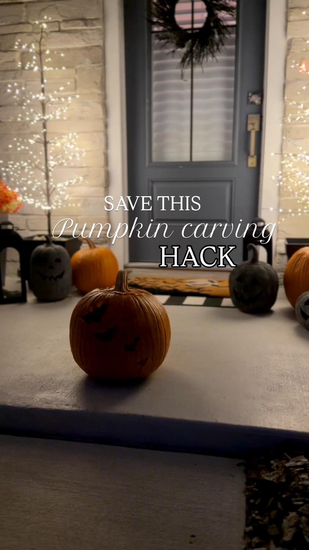 Save this pumpkin carving hack- so easy and stress free. 

I’ve inked this set of 4 bat cookie cutters and the rubber mallet I used so you can do it too! 🎃 

#LTKHalloween #LTKSeasonal #LTKStyleTip