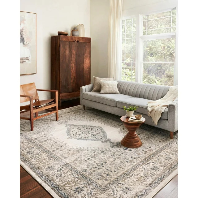 Loloi II Teagan Oriental Oatmeal / Ivory Area Rug | Walmart (US)