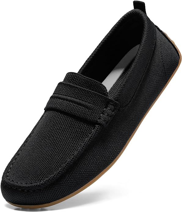 Women's Knit Driving Loafers Comfortable Slip on Business Casual Shoes | Amazon (US)