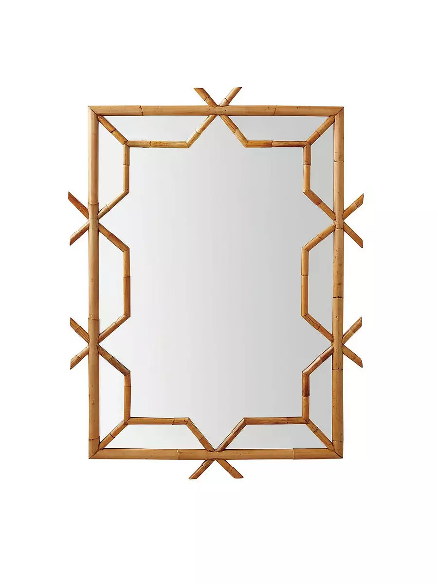 Lanai Rattan Mirror | Serena and Lily