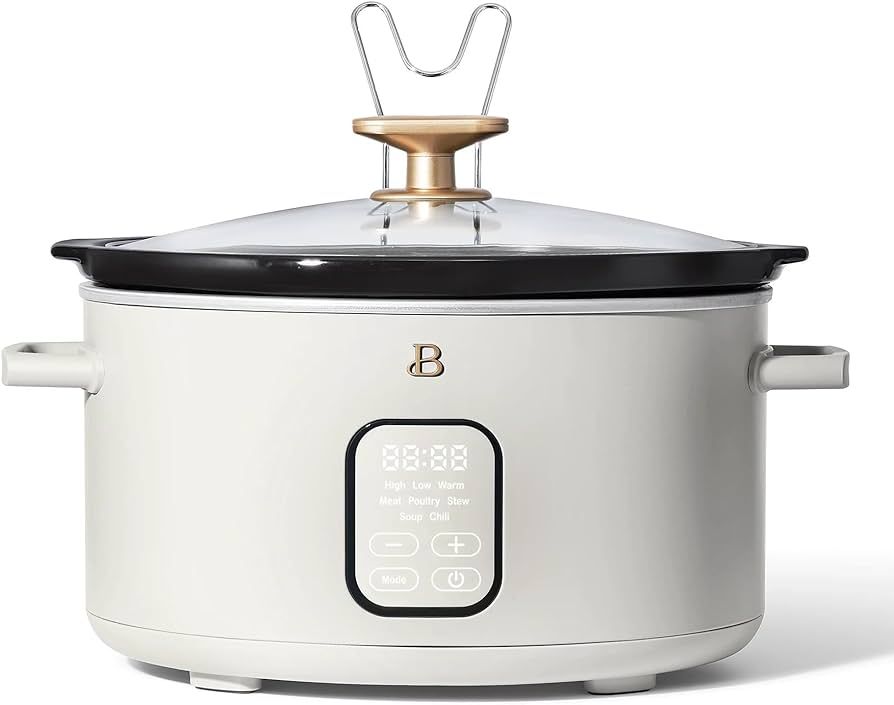 6 Quart Programmable Slow Cooker (White Icing) | Amazon (US)