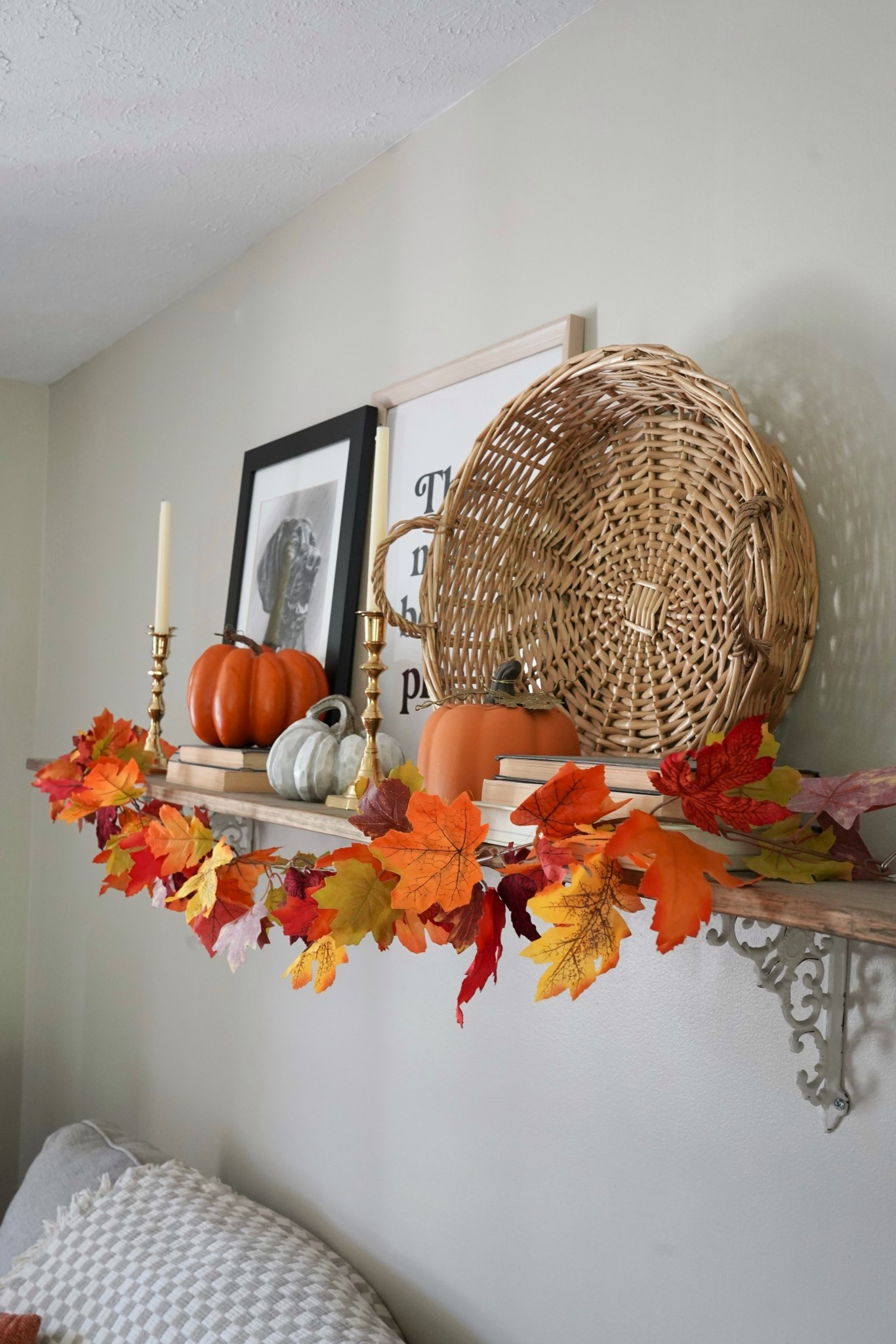 Fall shelf styling. Fall home decor. Fall garland. Amazon fall garland. Amazon decor. 

#LTKStyleTip #LTKHome #LTKSeasonal