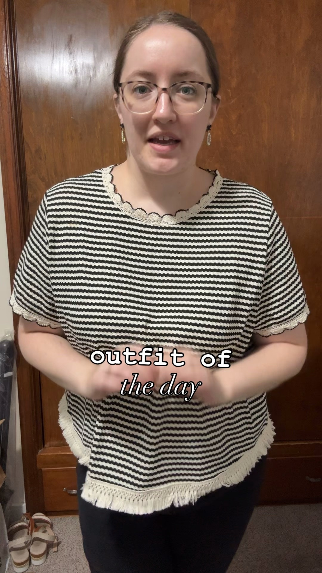 Today’s outfit 🤍
Found the earrings still in stock! Grab them before they run out!
Top & pants fit true to size!

Casual outfit, mom outfit, teacher outfit, affordable style, affordable fashion, black and white style

#LTKootd #LTKmomlife #LTKMidsize