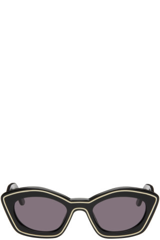 Black RETROSUPERFUTURE Edition Kea Island Sunglasses | SSENSE