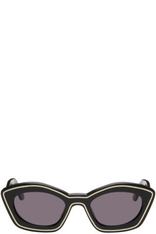 Black RETROSUPERFUTURE Edition Kea Island Sunglasses | SSENSE