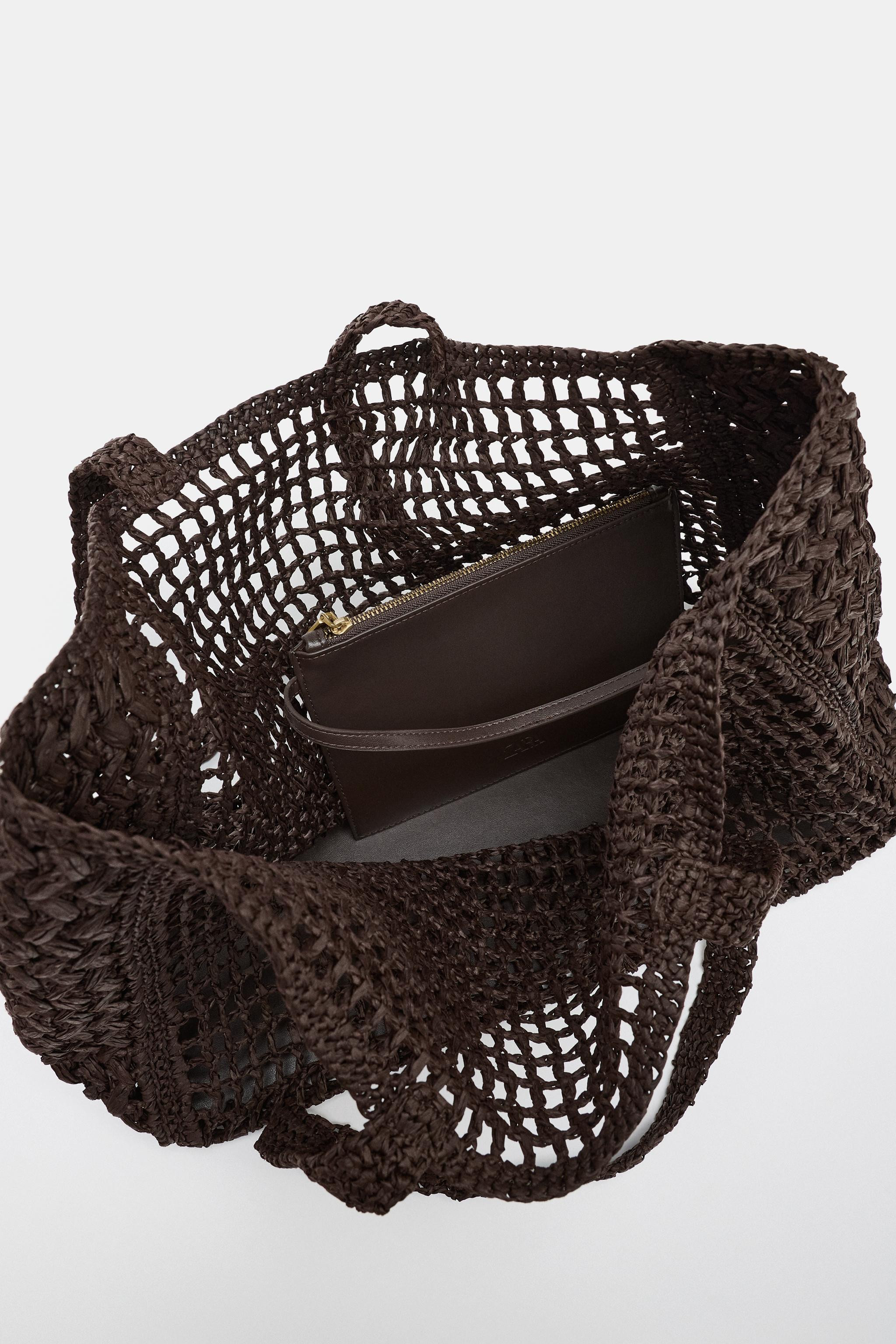 BRAIDED MAXI TOTE BAG | Zara UK