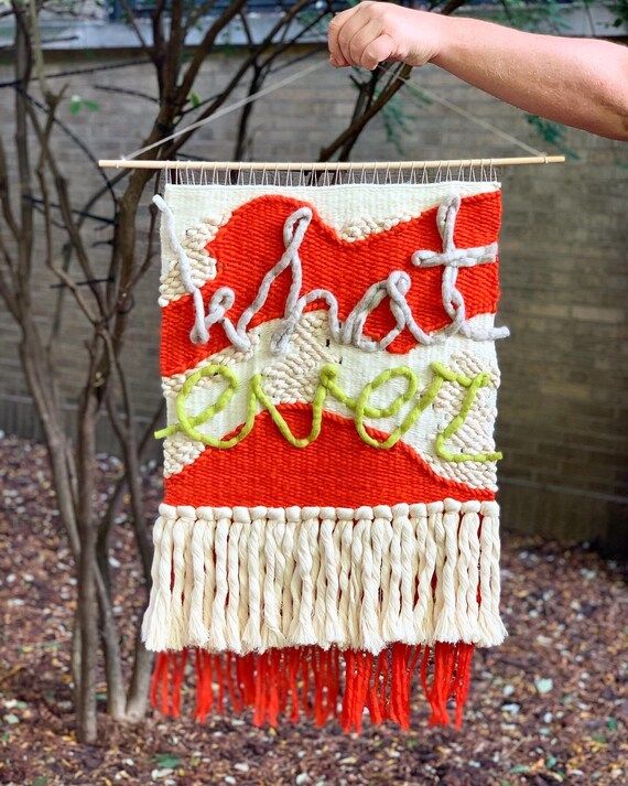 Whatever Weaving  Woven Wall Hanging  Tapestry  Wall Art  - Etsy | Etsy (US)