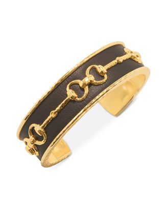 Equestrian Snaffle Bit Cuff Bracelet in 18K Gold Plated | Bloomingdale's (US)
