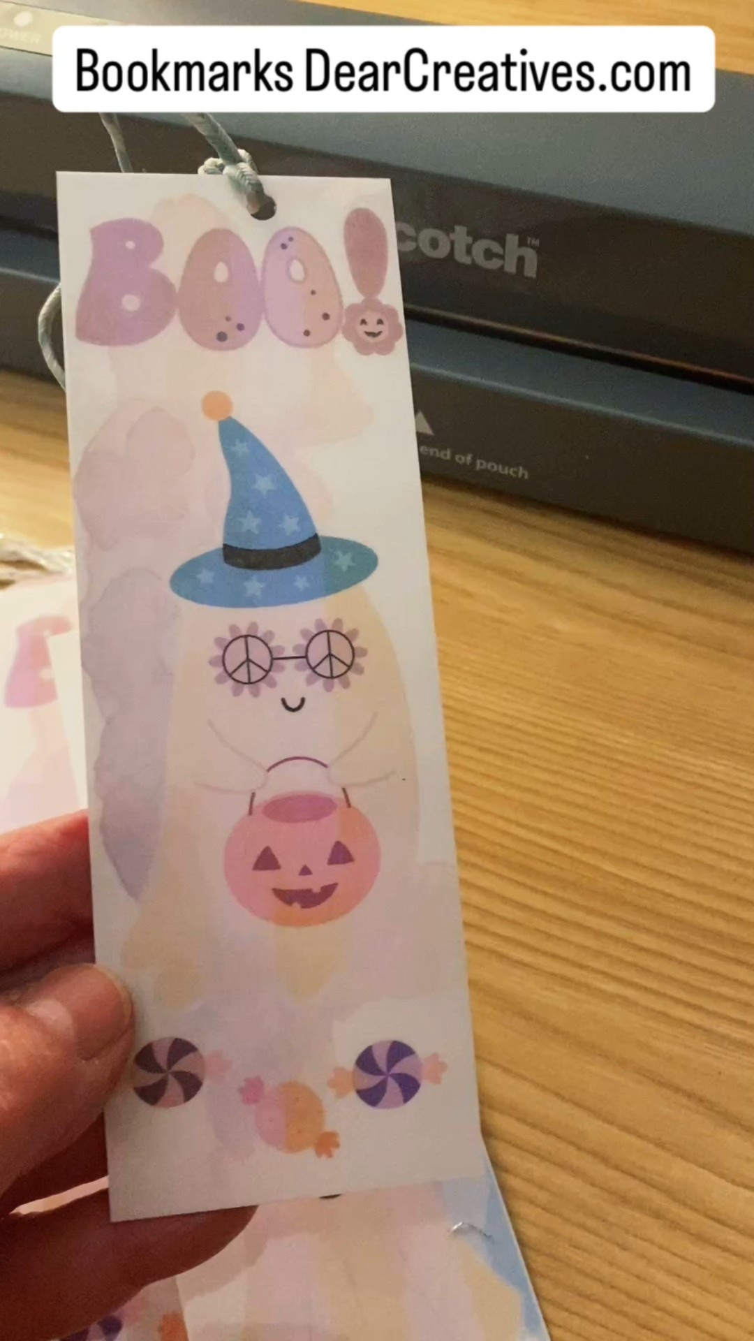 Who are my crafty ladies? DIY Craft: Ghost Bookmarks 
 👻 🔖 📖 Template on the blog.  Print, cut, laminate, cut again. Trim corners & add hole (optional) laminate the bookmark & add twine. Ready to gift! 💝 👉 template, printer, laminator, corner punch, pretty twine, scissors ✂️ #DIY #bookmarks #booklovers 

#LTKHalloween #LTKSeasonal #LTKFamily