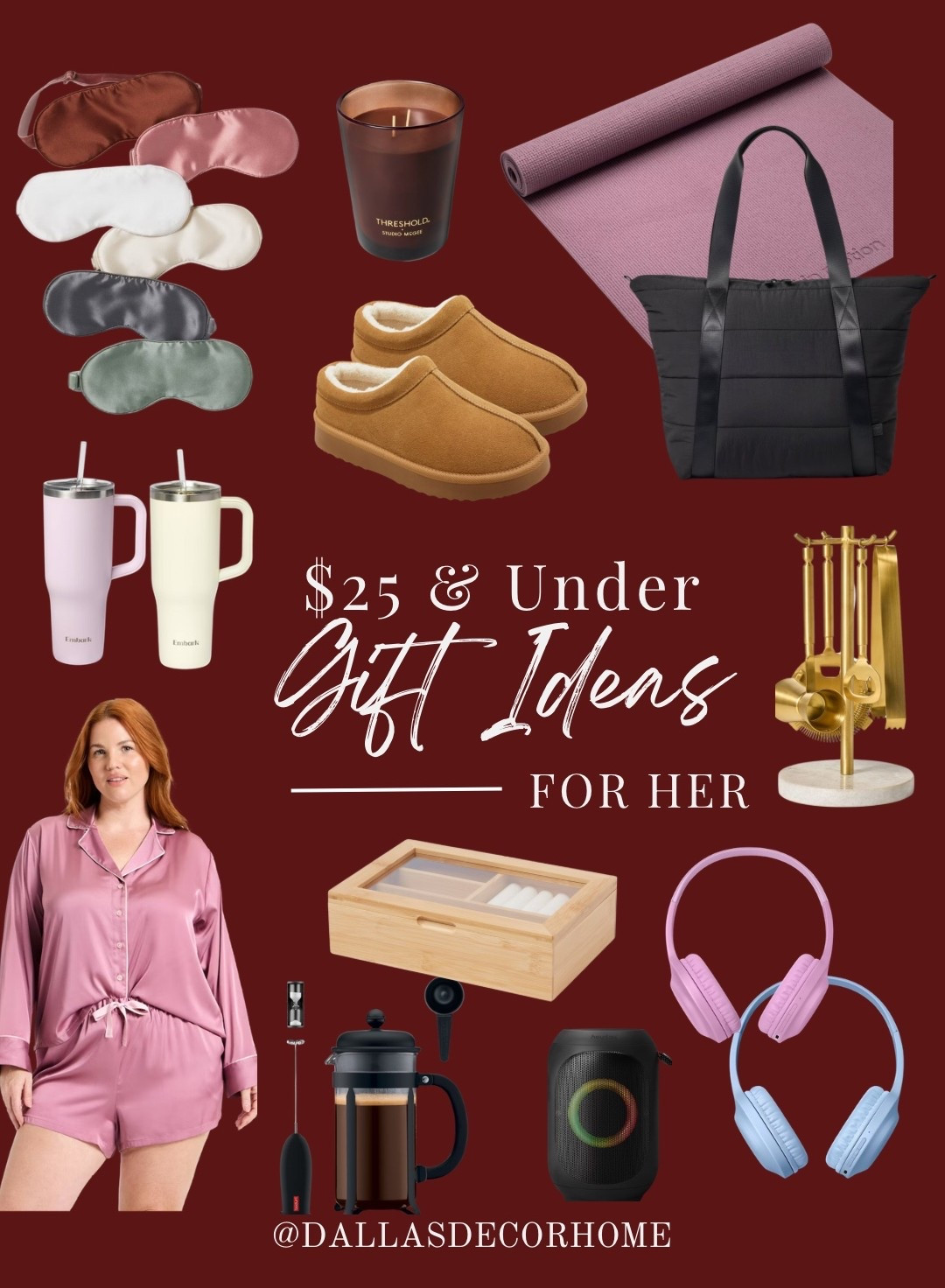 $25 and under gift guide for her! 

#LTKHome #LTKGiftGuide #LTKHoliday