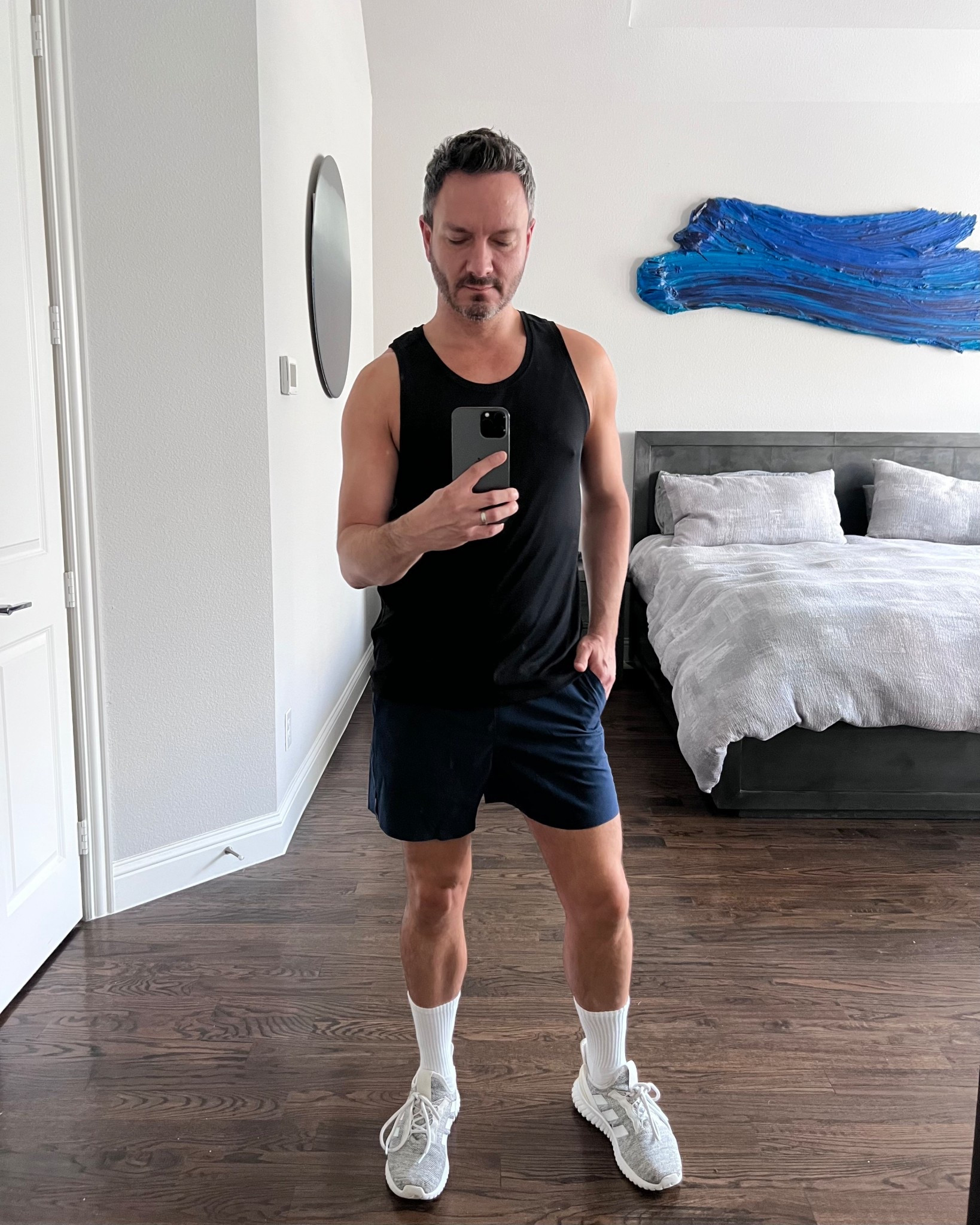 Wore this set for a quick lift + some intervals and actually didn’t want to take it off after. The Session Tank and Interval Shorts from The Thousand are that good!

#LTKSeasonal #LTKActive #LTKMens