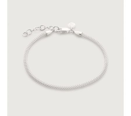 Heirloom Woven Fine Chain Bracelet | Monica Vinader (US)