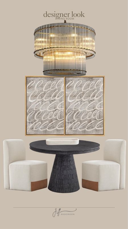 Designer look dining room from Amazon! 

Light fixture, artwork, wallart, dining table, chair, home decor 

#LTKSaleAlert #LTKHome #LTKFindsUnder100
