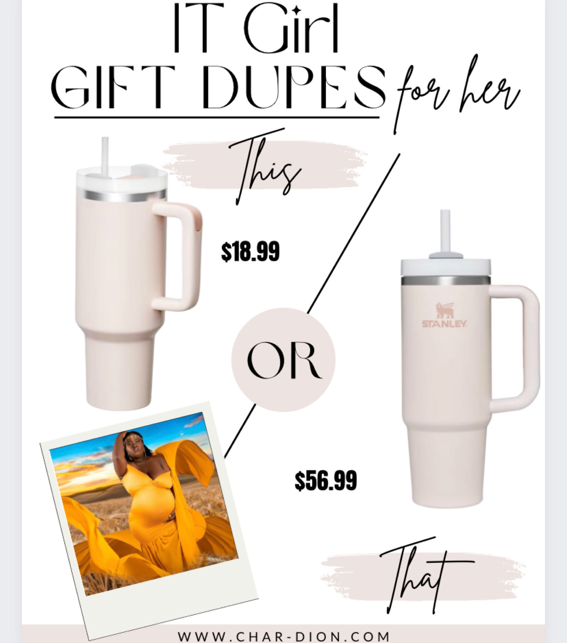 Stanley tumbler dupe  Stanley tumbler, gifts for her, gift guide, self-care gifts , self care gifts 
#giftguide #dupes #stanleytumbler 
 

#LTKfindsunder100 #LTKfindsunder50 #LTKGiftGuide