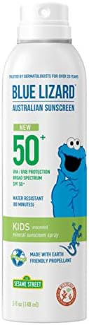 BLUE LIZARD Mineral Sunscreen Kids SPF 50+ Spray, 5 Fl Oz | Amazon (US)