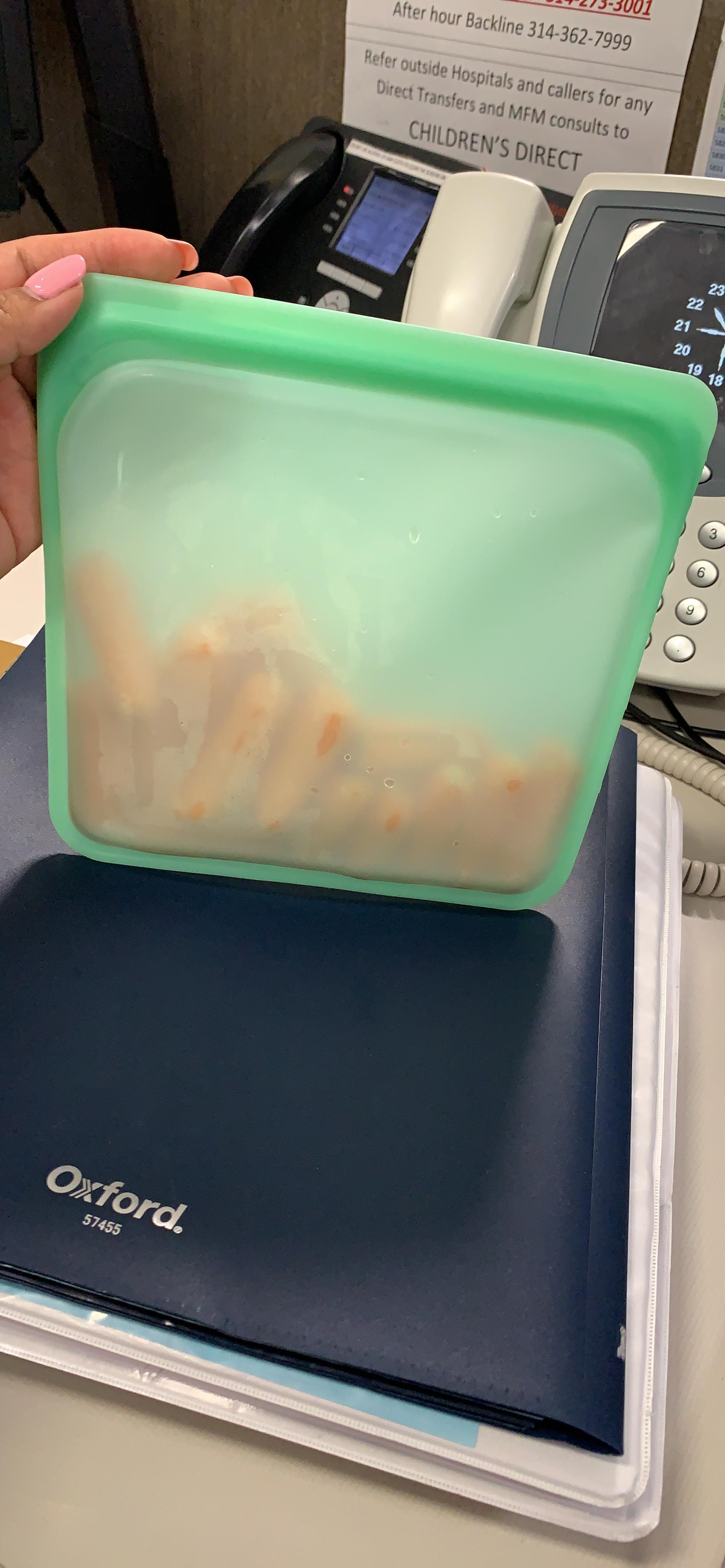 Stasher Platinum Silicone Food Grade Reusable Storage Bag, Aqua (Sandwich) | Reduce Single-Use Pl... | Amazon (US)