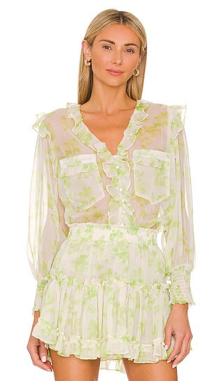 x REVOLVE Sacha Top in Honeydew Blossom | Revolve Clothing (Global)