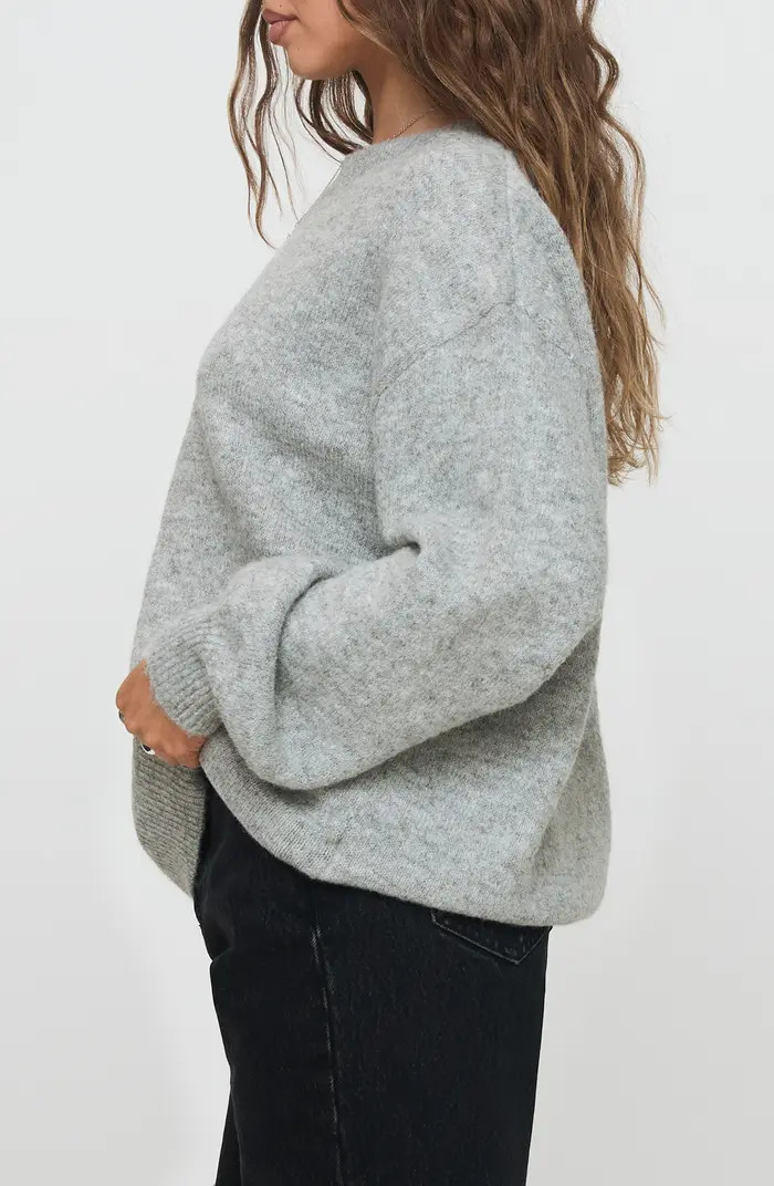 Ryanna Oversize Crewneck Sweater | Nordstrom