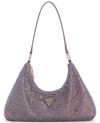 Jewels Small Rhinestone-Embellished Shoulder Handbag | Macy's