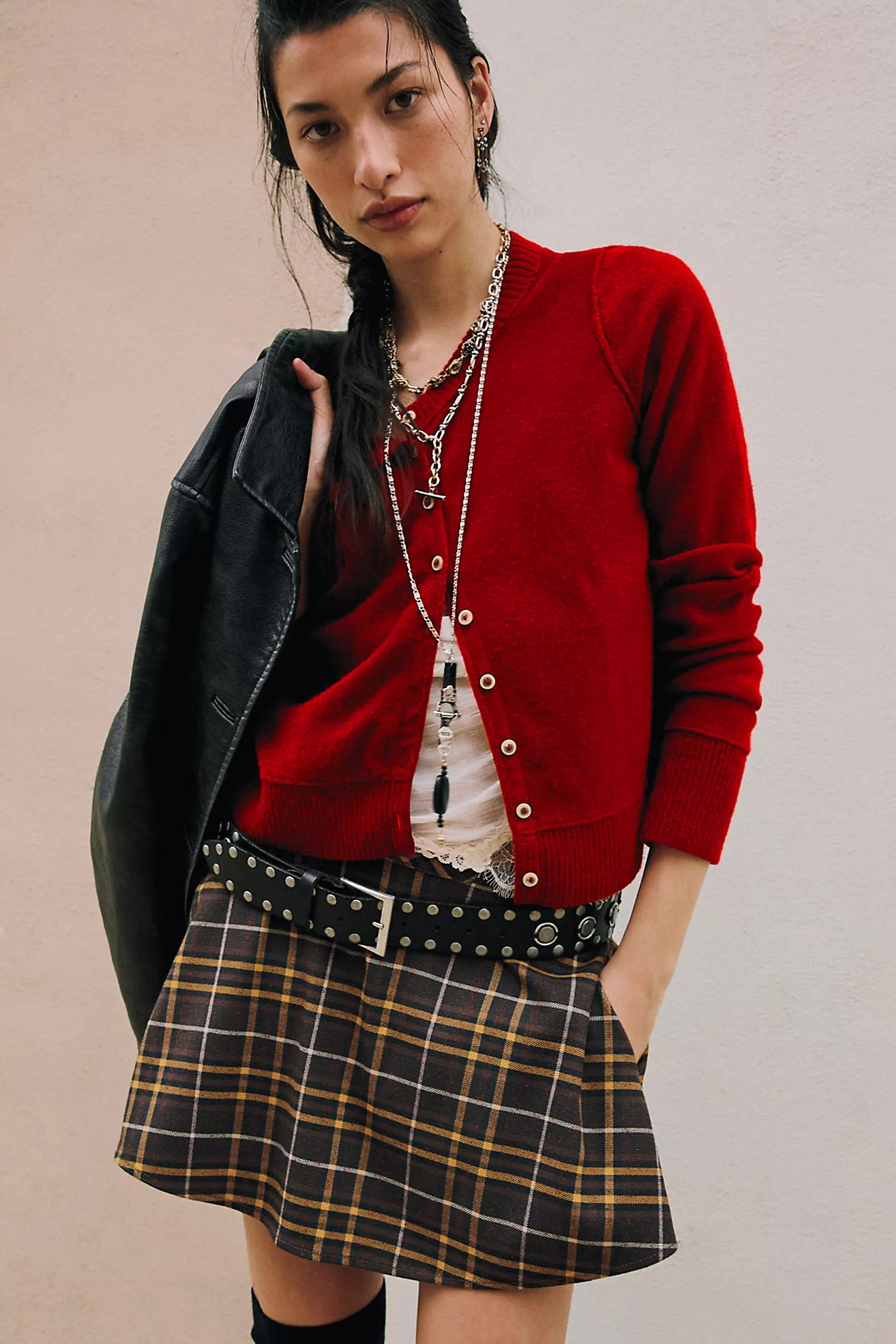 Nocturnal Solid Cashmere Cardi | Free People (Global - UK&FR Excluded)