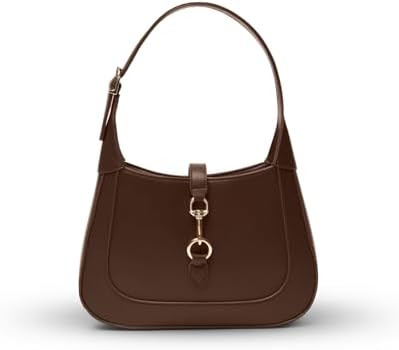 Shoulder Bag for Women - Small Shoulder Purses - Top Handle Structured Handbags - Adjustable Stra... | Amazon (US)