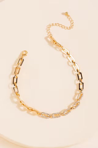 Dina Heavy Chain Necklace | Francesca's