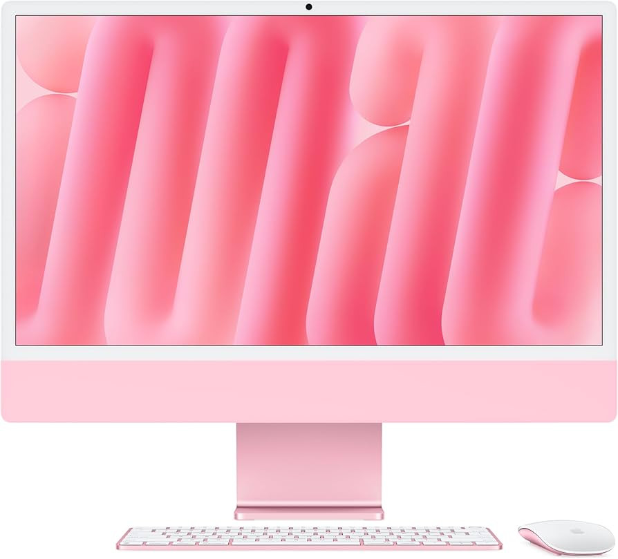 Apple 2024 iMac All-in-One Desktop Computer with M4 chip with 10-core CPU and 10-core GPU: Built ... | Amazon (US)