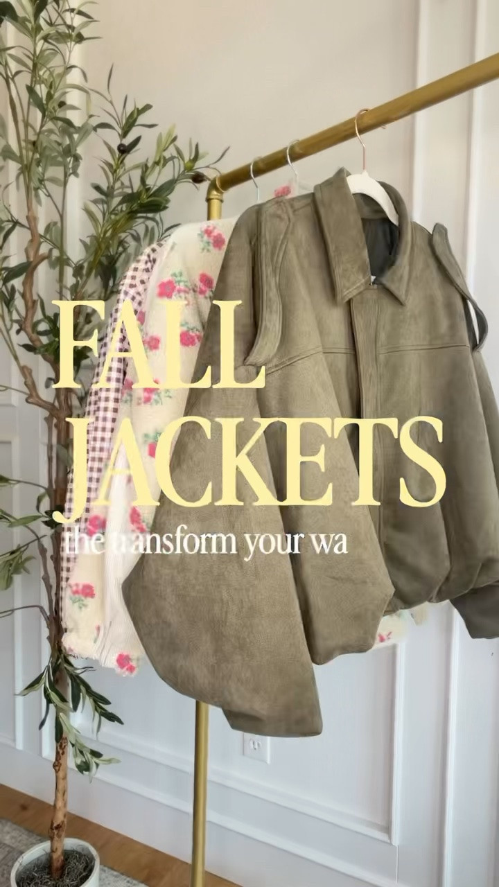 OBSESSEDDD I have fallen in love with jackets again!! 

#fall #trending
