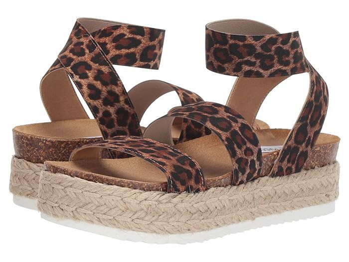 Steve Madden Kimmie Espadrille Sandal (Leopard) Women's Shoes | Zappos