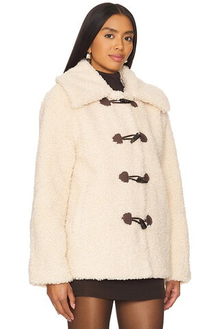 Mia Coat in Cream | Revolve Clothing (Global)