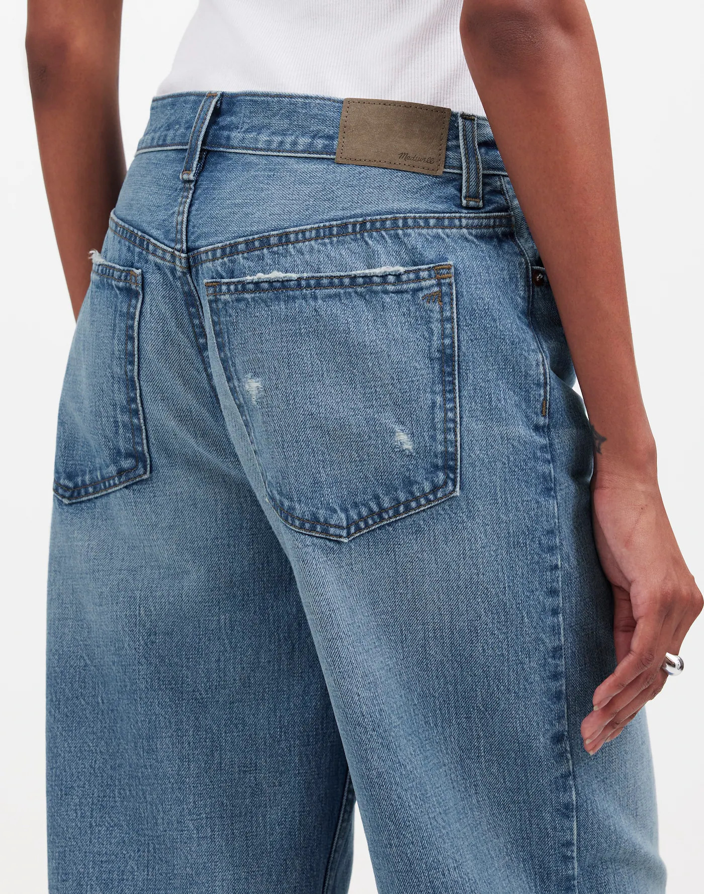 Low-Slung Baggy Jeans | Madewell | Madewell