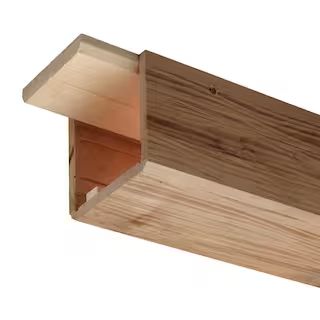 Rustic Ambrosia Maple 5 in. x 5 in. x 96 in. Wood Faux Beam | The Home Depot