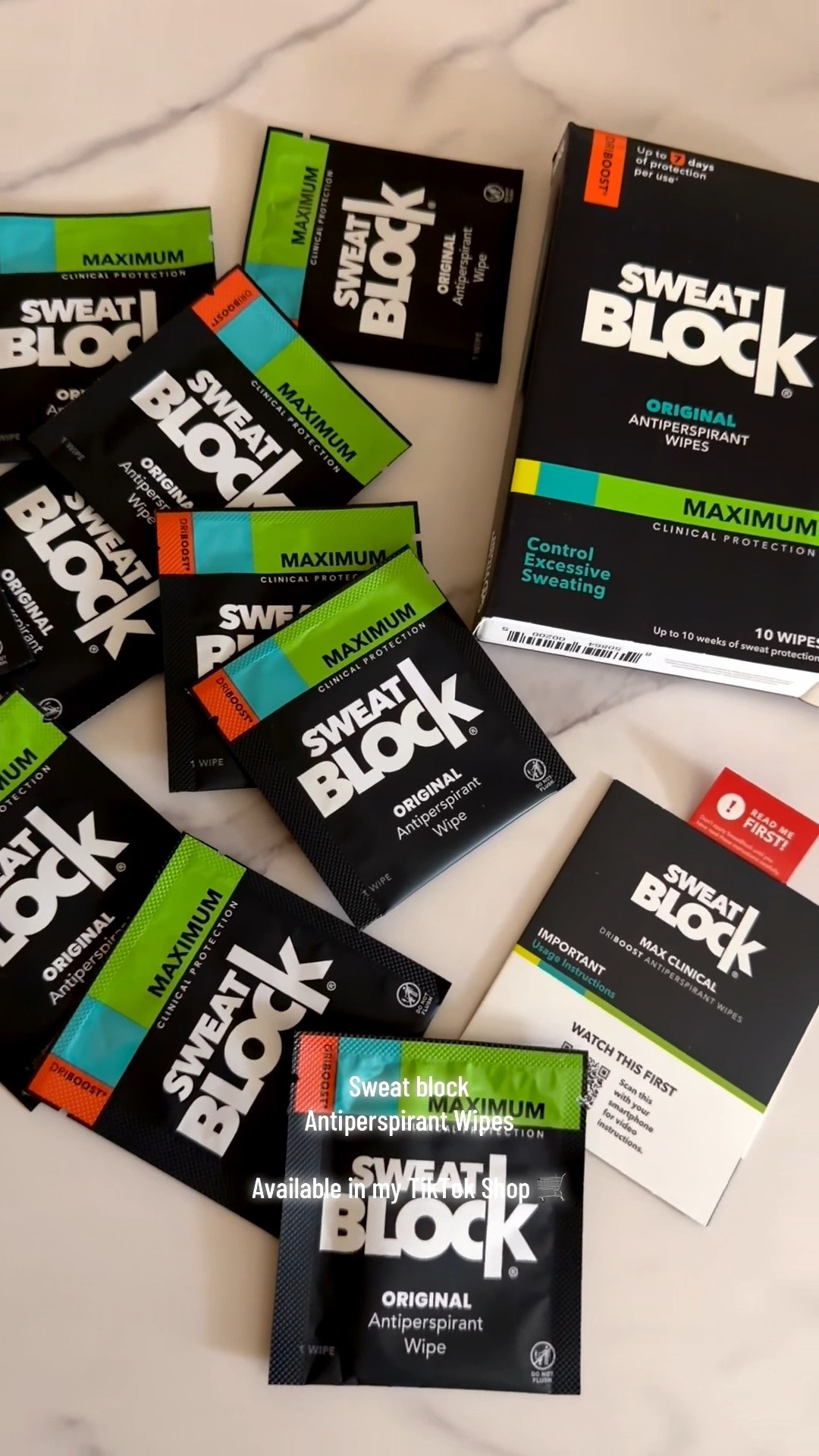 POV: You finally found something that stops sweat before it ruins your outfit 😭💧➡️✨

How I stopped sweating through everything 👀
Using SweatBlock wipes at night = up to 7 days of protection 🙌
Clinical-strength, doctor-created, and made for excessive sweating + hyperhidrosis.
Just dab it on clean, dry skin before bed, let it dry, sleep, shower in the morning, and go on with your day 😮‍💨 @SweatBlock @SweatBlock @Sweatblock Support  

Sweat block Antiperspirant Wipes

Available in my TikTok Shop 🛒
Shop here:

https://on.ltk.com/+ETNpAxj5lbN_-pQ1A4QT_Q

https://on.ltk.com/+7hUl6MYnpcVy3BZ43uYtiQ

https://on.ltk.com/+EjAciNylL9oSlcThpNQG8g

https://on.ltk.com/+z_zLtc-Fbg_8DraPikl-kQ

https://on.ltk.com/+1M1lRFe1uIB6Sn9EEfzp_g

#SweatBlock #AntiperspirantWipes #Hyperhidrosis #ExcessiveSweating #SweatControl #madammmstyleicon #ClinicalStrength #SweatProof #BodyCare #UnderarmCare #NightRoutine #DeodorantHack #BeautyHacks #ConfidenceBoost #SweatyGirlProblems #SweatyBoyProblems #TikTokMadeMeBuyIt #SelfCareRoutine #SweatFree #ExcessiveSweatingHelp #FYP #ForYouPage

#LTKselfcare #LTKActive #LTKmorningroutine