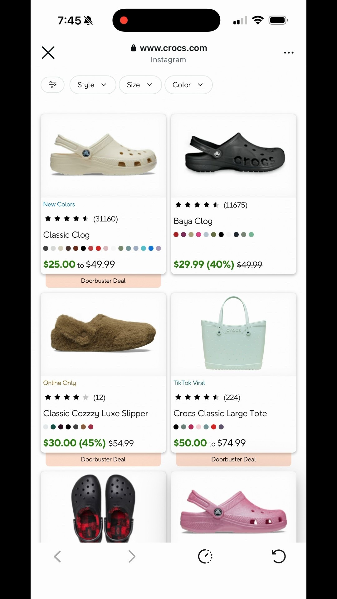 Huge crocs Black Friday sale! 

#LTKGiftGuide #LTKCyberWeek #LTKFindsUnder50