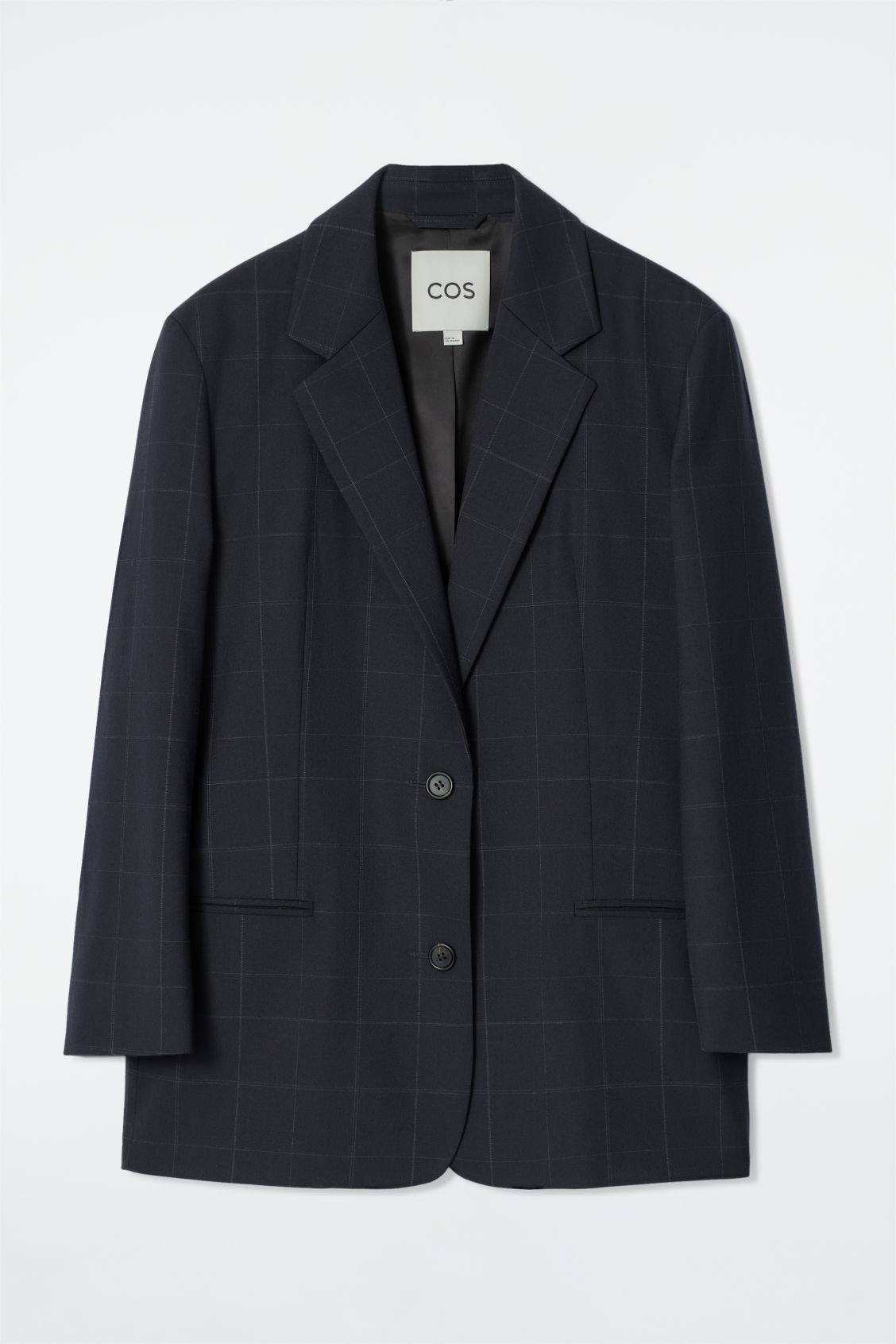 OVERSIZED WINDOWPANE-CHECK BLAZER | COS (US)