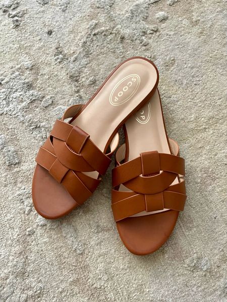Designer slide sandal look-a-likes on a budget! True to size 
Summer slide sandals that look more expensive than they are 
Just $25 


#LTKshoecrush #LTKfindsunder50