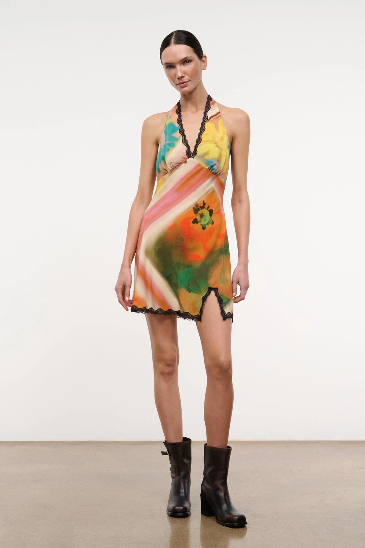 LUCCA MINI DRESS | SUPERBLOOM SCARF | Shop.app