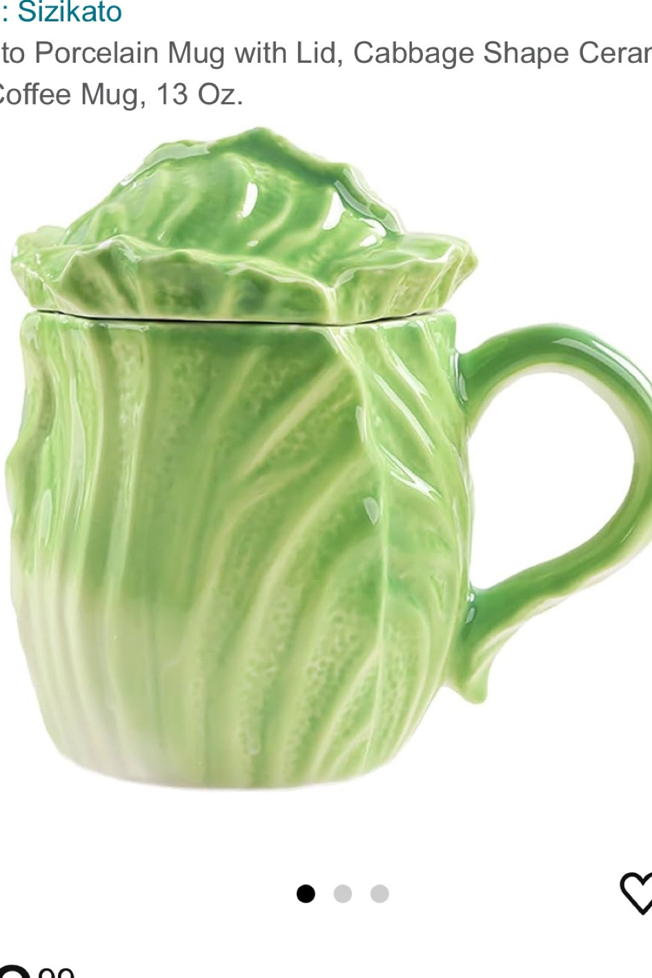 Cute cabbage mug! 