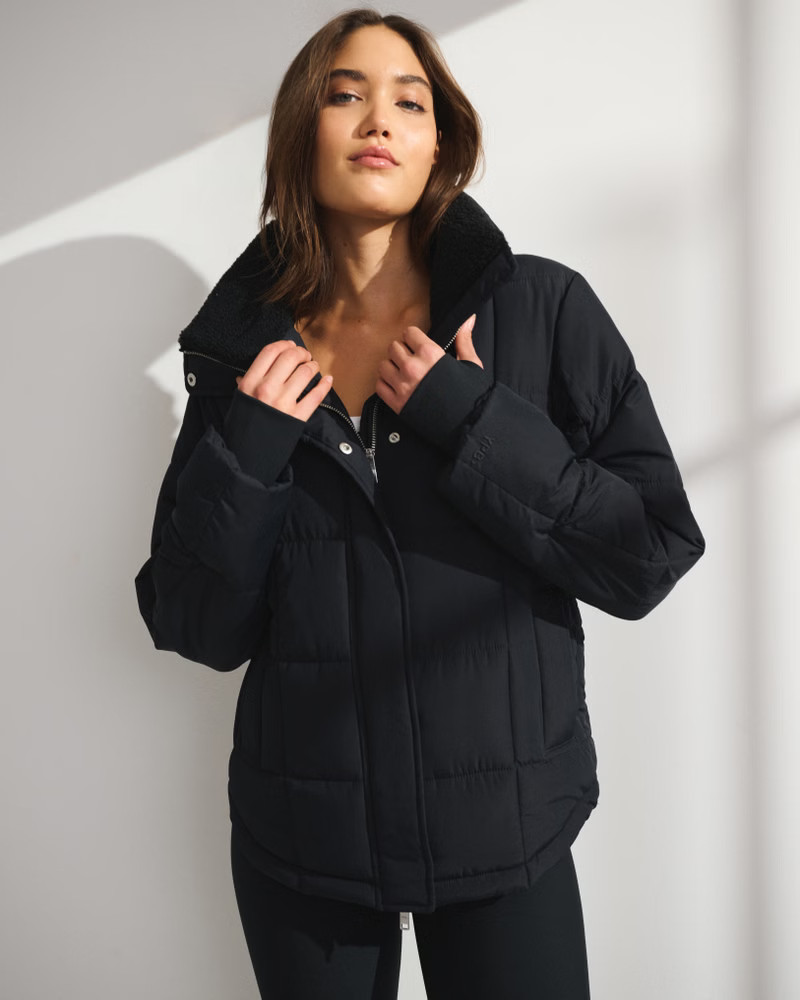Women's YPB On The Go Iconic Puffer | Women's Coats & Jackets | Abercrombie.com | Abercrombie & Fitch (US)