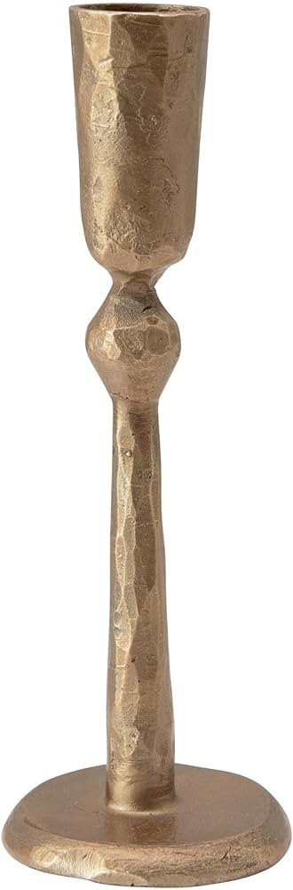 Creative Co-Op Hand-Forged Metal Taper, Antique Brass Finish Candle Holder | Amazon (US)