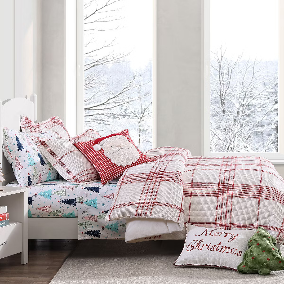 Peppermint Plaid Comforter Set - Levtex Home | Target
