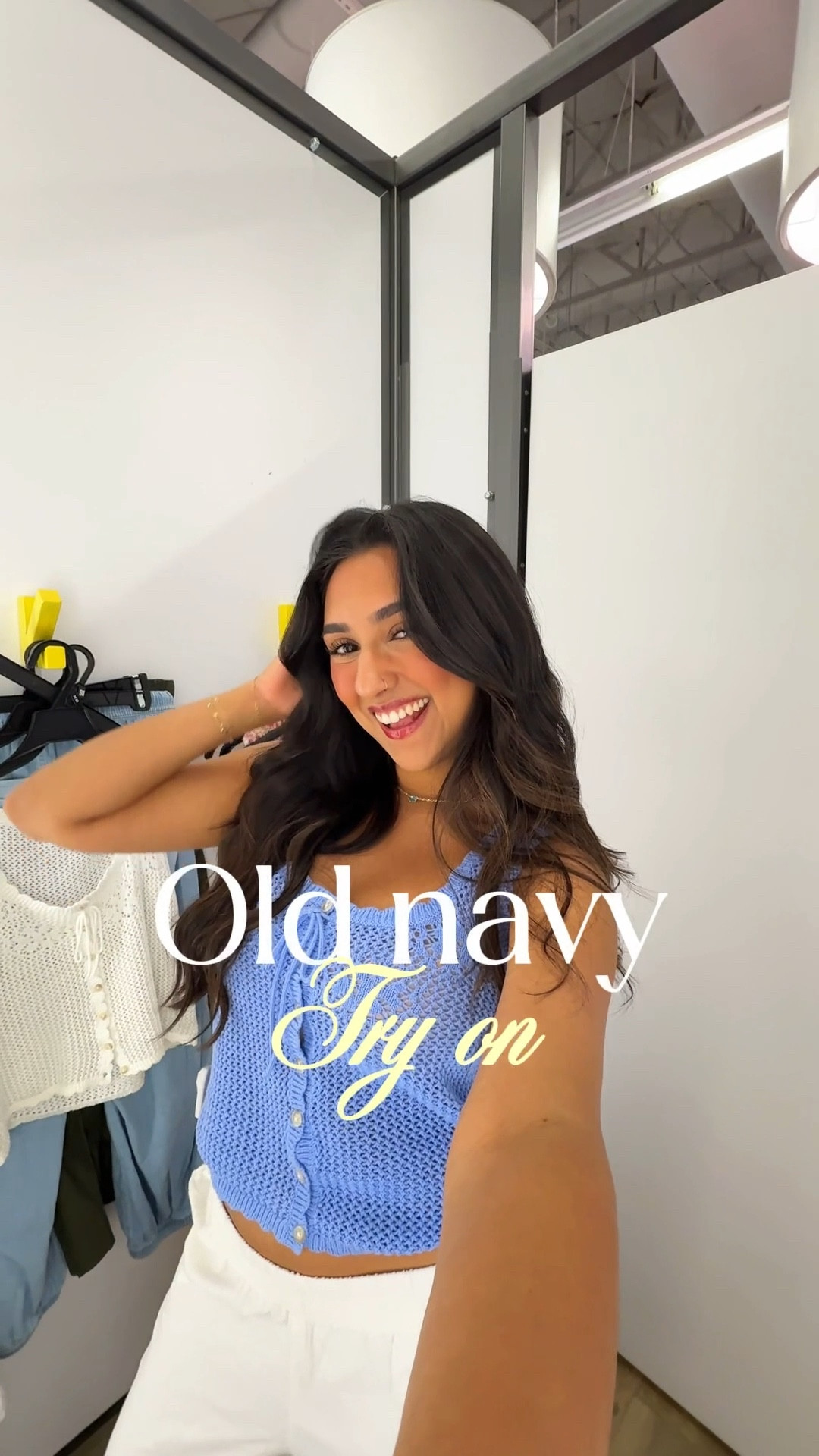 Old navy try on!💐🌸