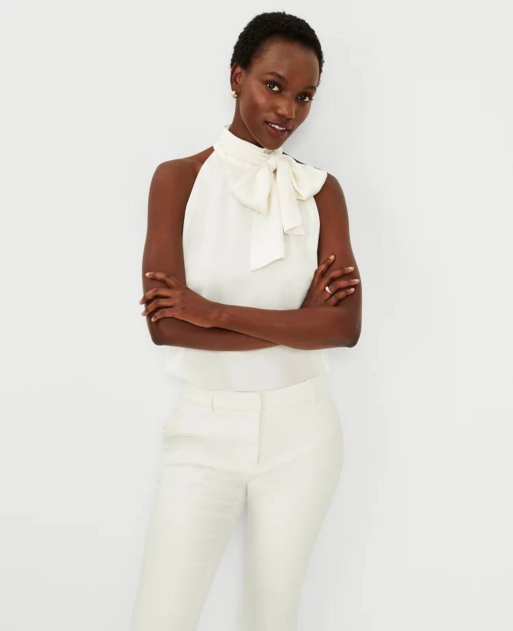 Bow Halter Top | Ann Taylor (US)