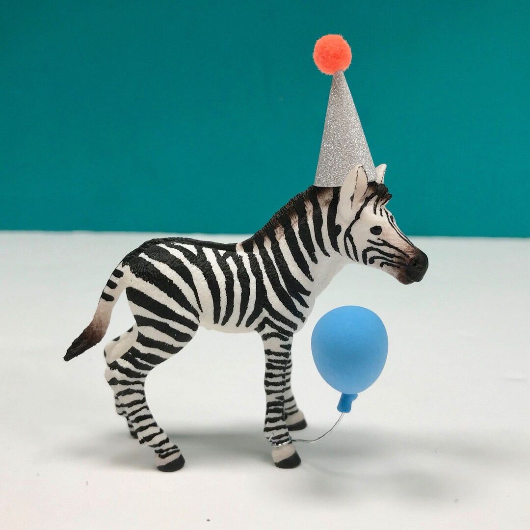 Baby Zebra Cake Topper Zebra Party Cake Topper Safari Animal - Etsy UK | Etsy (UK)