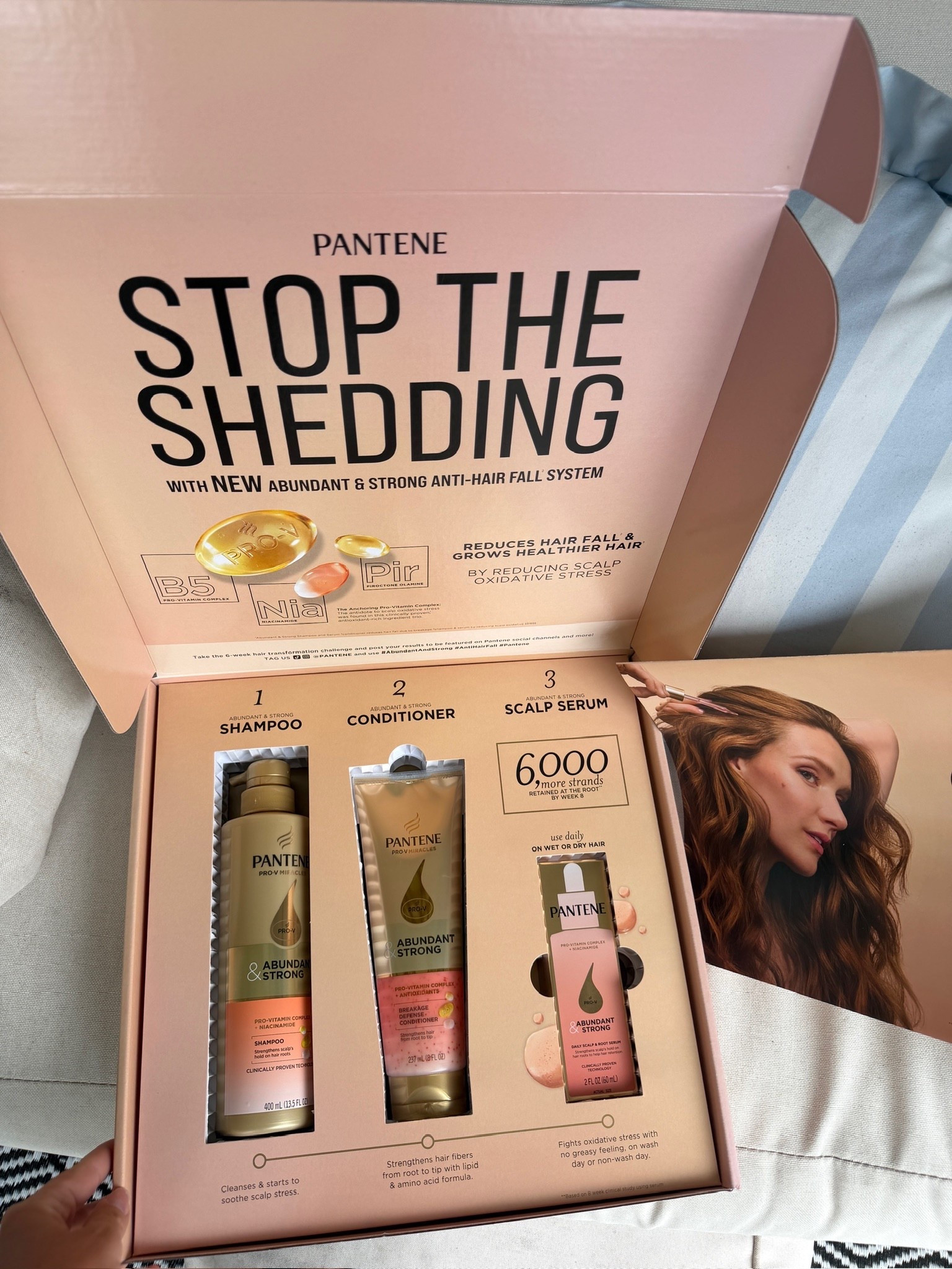 Thinning, postpartum shedding, stress hair loss, or just noticing more hair on your brush? Get this!
#hairgrowth #hairlosshelp #thinninghair #pantene #ltkit

#LTKmomlife #LTKgrwm #LTKselfcare