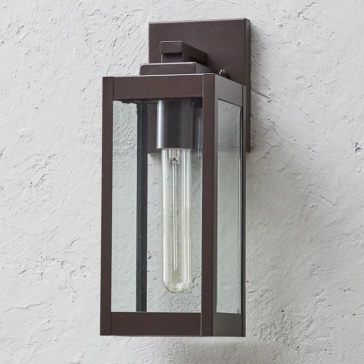 Maddox Beveled Outdoor Sconce - Small | Shades of Light