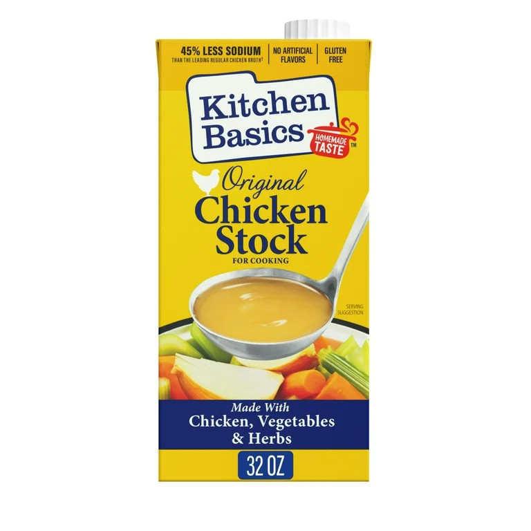 Kitchen Basics Original Chicken Stock, 32 oz Carton | Walmart (US)