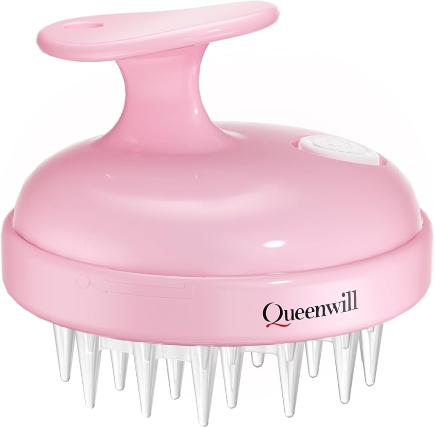 Electric Cordless Hair Scalp Massager, Portable Head Scratching Scrubber with 2 Modes Vibration C... | Amazon (US)