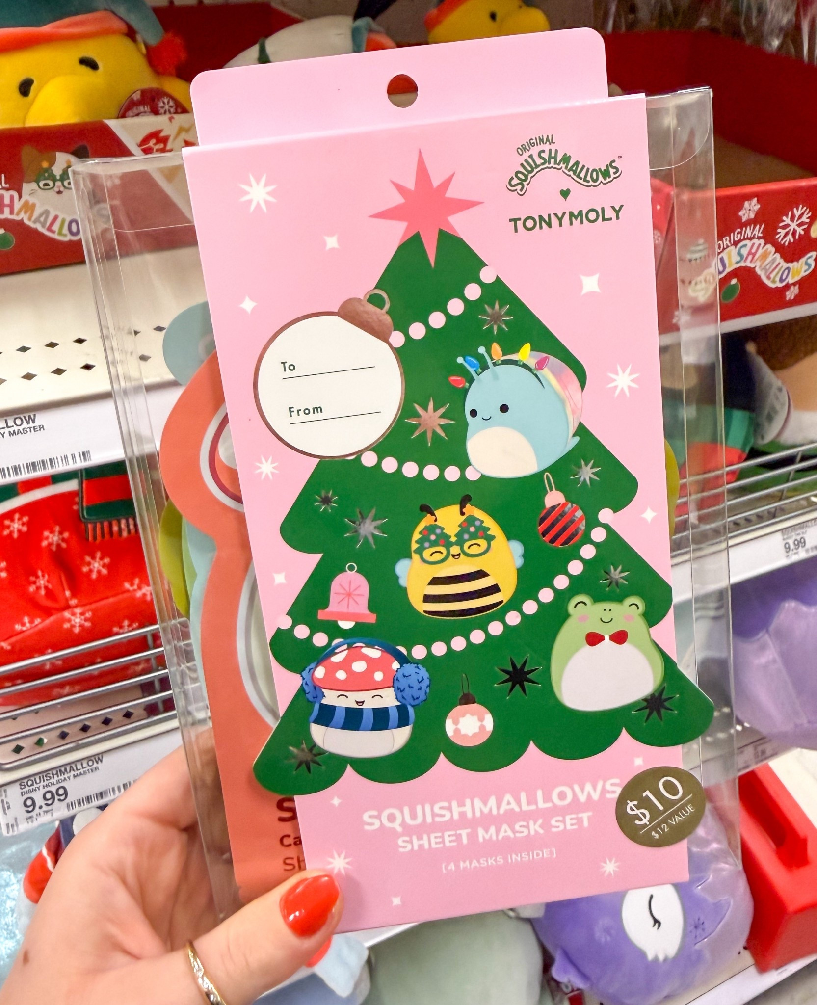 New Squishmallow sheet face mask set 

#LTKSeasonal #LTKBeauty #LTKGiftGuide